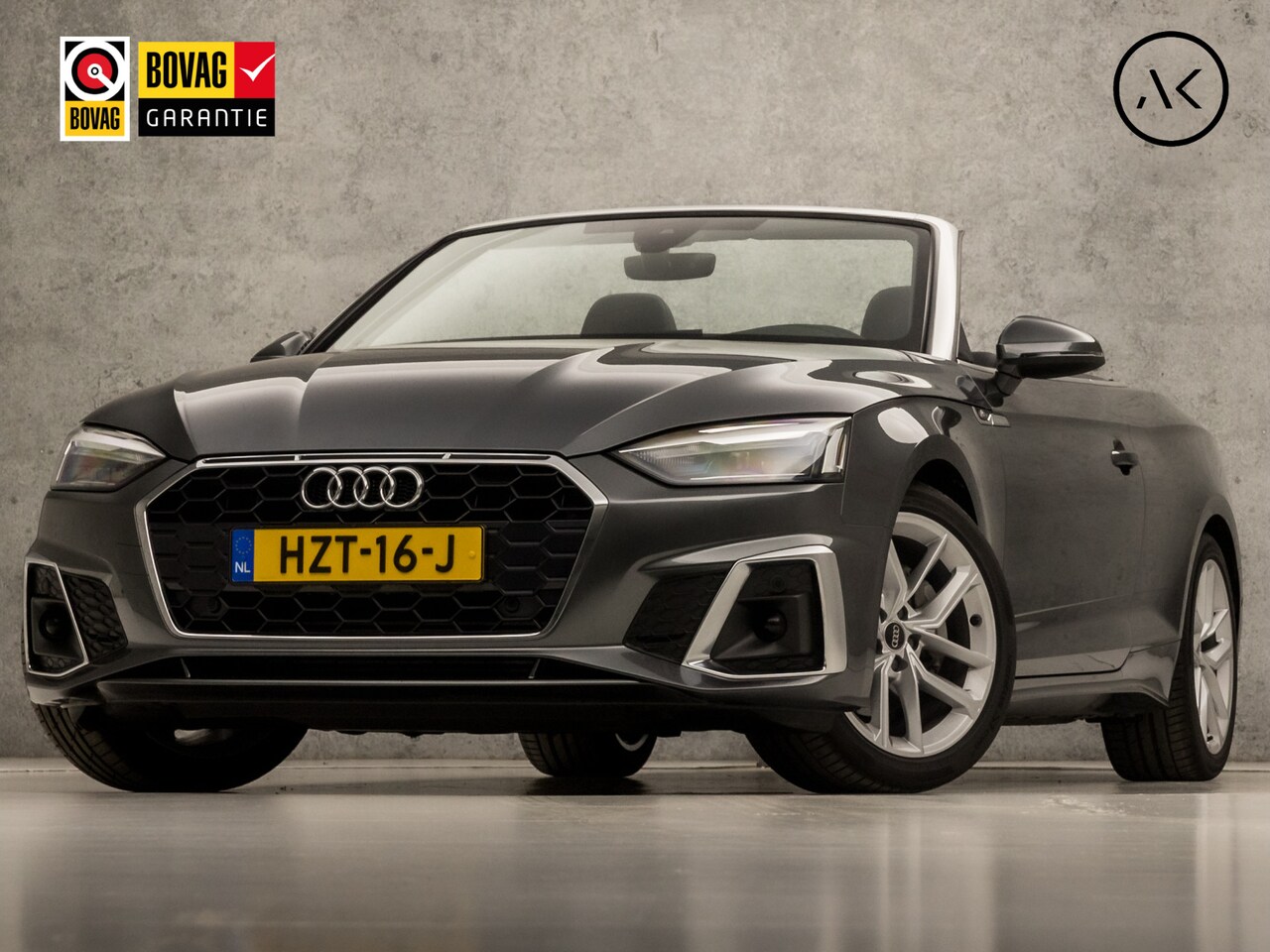 Audi A5 Cabriolet - 40 TFSI S-Line Sport 204Pk Automaat (VIRTUAL COCKPIT, APPLE CARPLAY, GROOT NAVI, LEDER/ALC - AutoWereld.nl