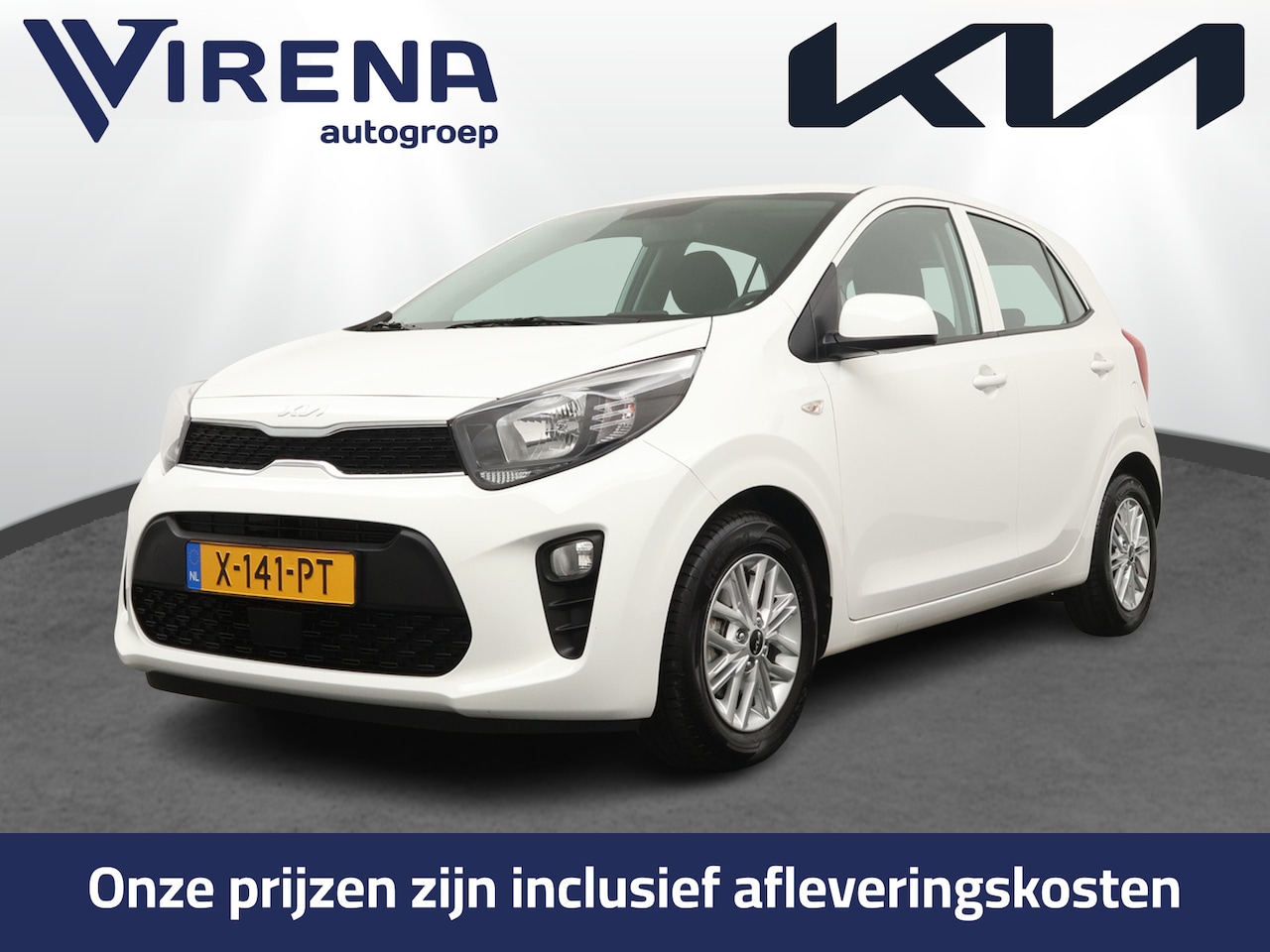 Kia Picanto - 1.0 DPi DynamicLine Airco - Apple Carplay/Android Auto - Cruise Control - Achteruitrijcame - AutoWereld.nl