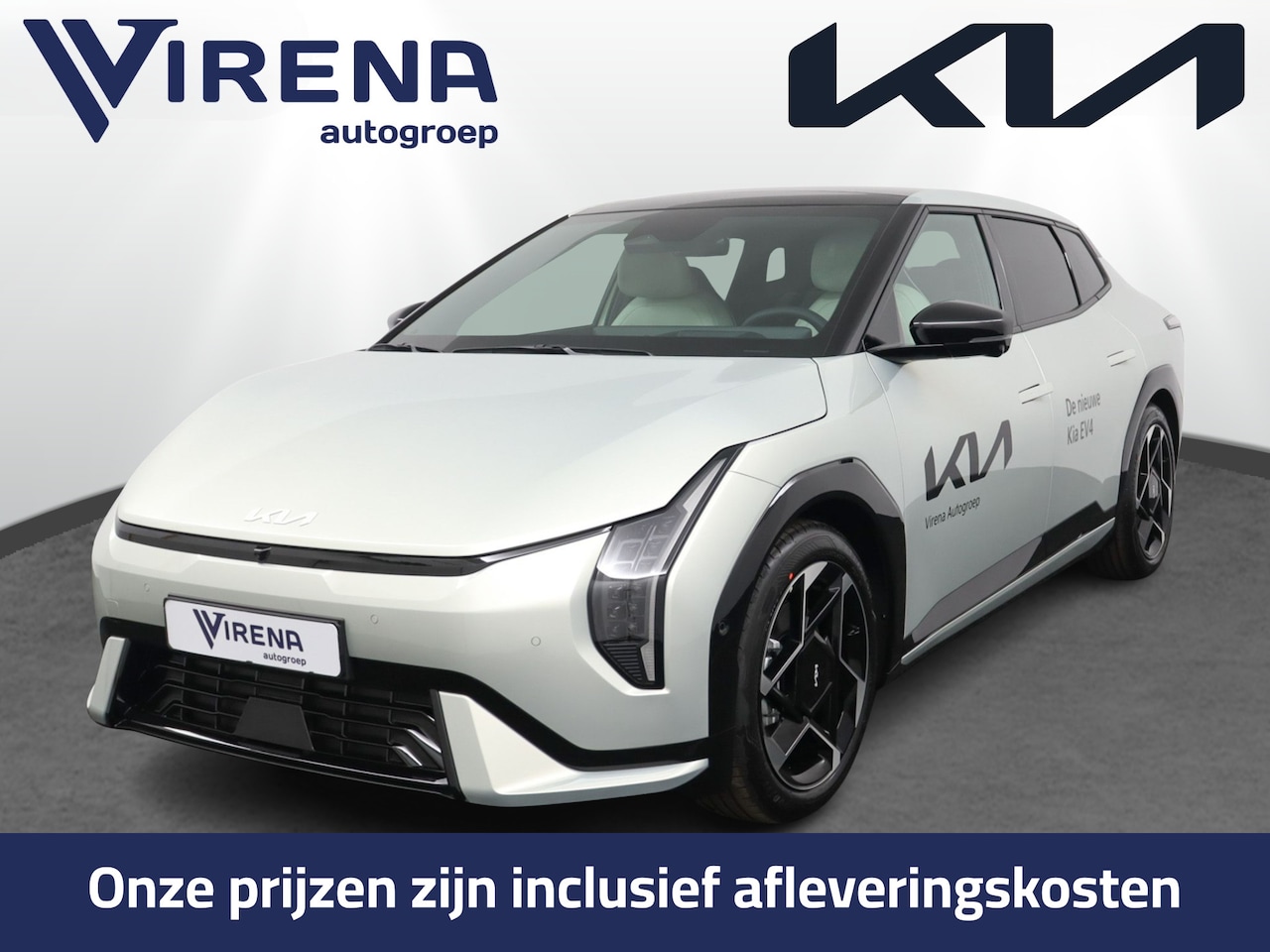 Kia EV4 Fastback - GT-PlusLine 81.4 kWh Stoelverwarming/ventilatie - Glazen Schuif-/kanteldak - Elektrisch ve - AutoWereld.nl