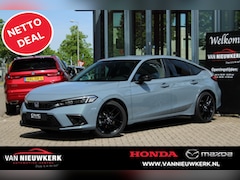 Honda Civic - 2.0 HYBRID 184PK Automaat Sport Draadloze Telefoonlader Draadloze Carplay 18inch