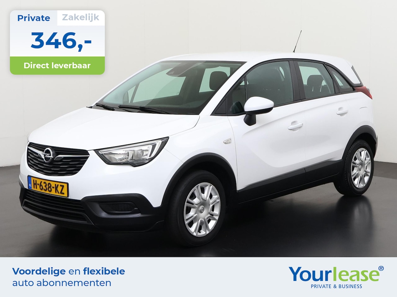 Opel Crossland X - 1.2 Edition | All-in 346,- Private Lease | Direct uit voorraad - AutoWereld.nl