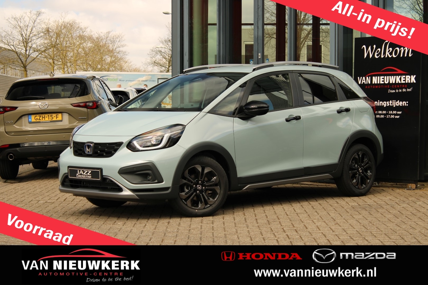 Honda Jazz - 1.5 i-MMD 122pk Hybrid CVT Advance Crosstar - AutoWereld.nl