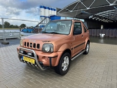 Suzuki Jimny - 1.3 JLX Cabrio 4X4 NWE Koppeling Dak lekvrij Nette auto