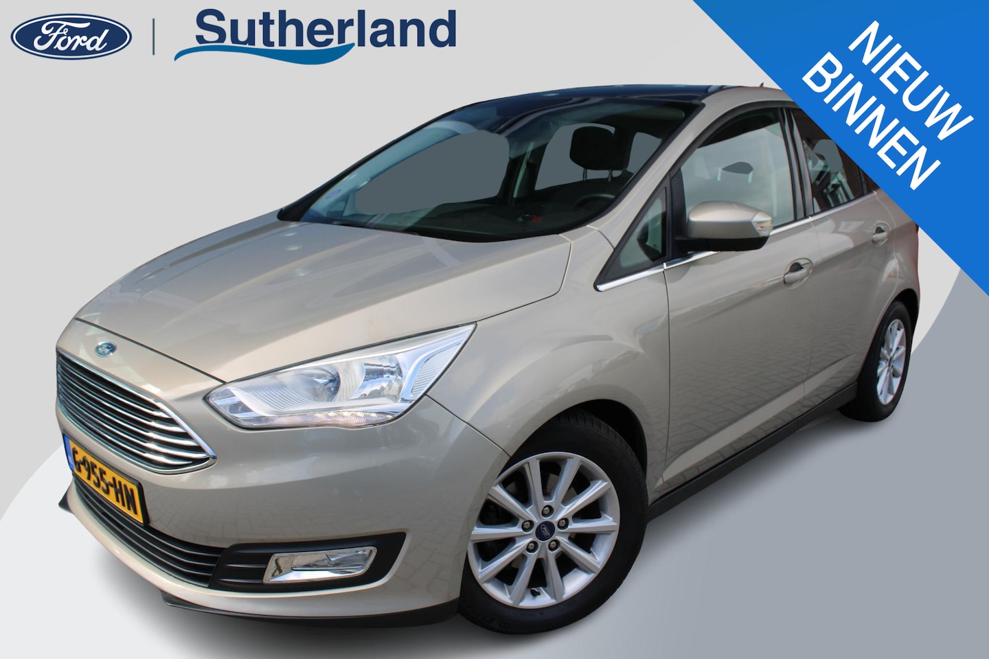 Ford C-Max - 1.0 EcoBoost 125 PK Titanium | Electrische achterklep | Voorruitverwarming | Climate Contr - AutoWereld.nl