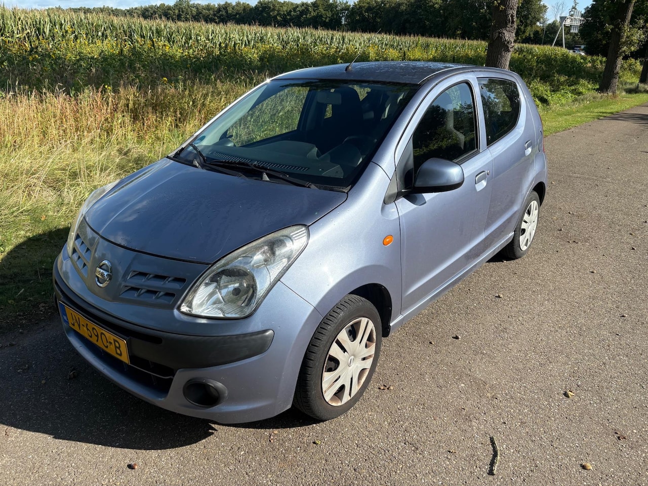 Nissan Pixo - 1.0 Visia NW APK/Airco/Elektr ramen/Meerdere sleutels/Rijdt goed - AutoWereld.nl