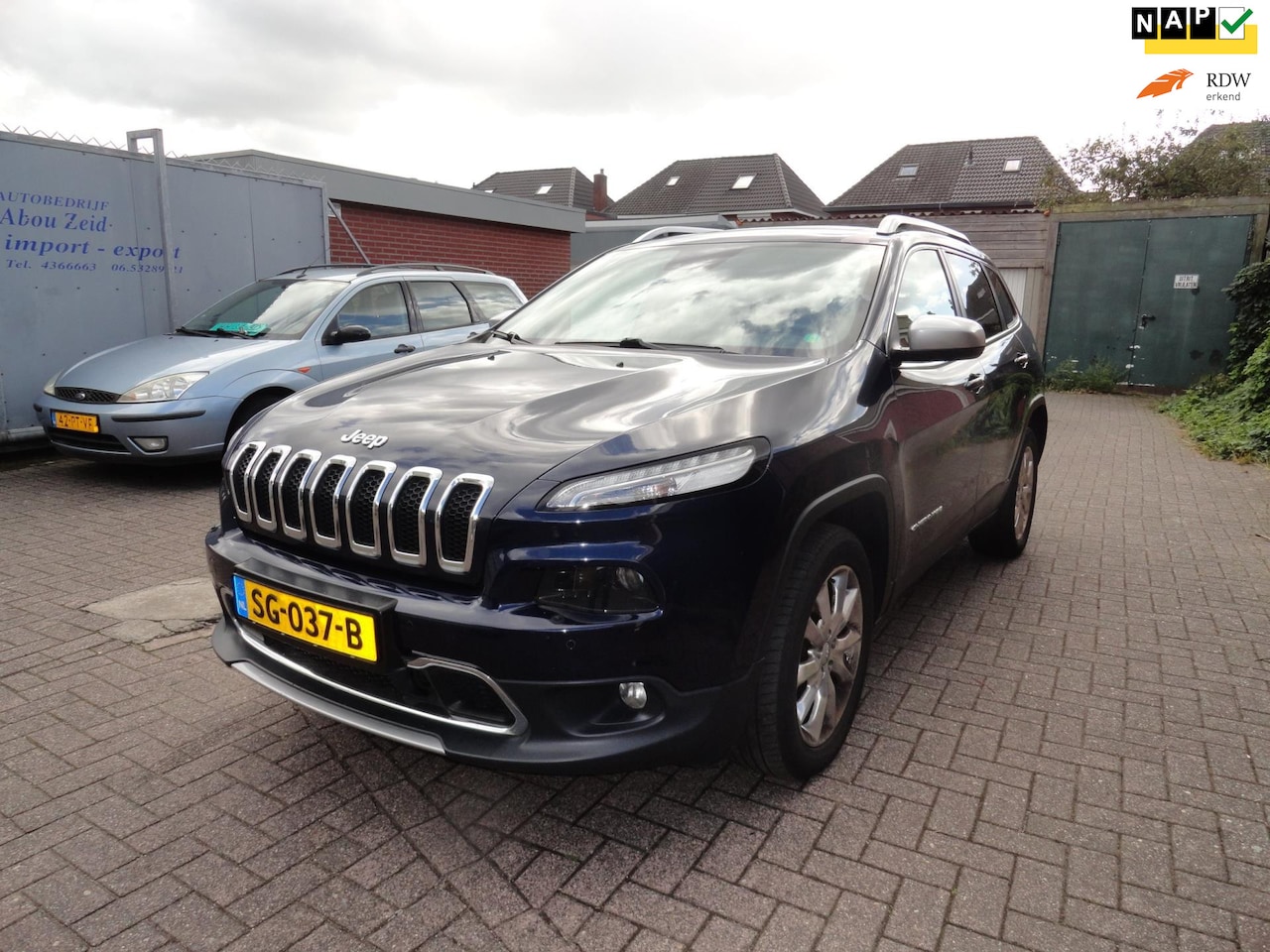 Jeep Cherokee - 2.2 Aut Limited PANO CLIMA VOL OPTION - AutoWereld.nl