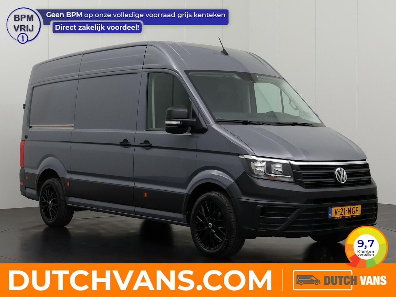 Volkswagen Crafter - 2.0TDI 140PK L3H3 | Navigatie | Camera | Airco | Cruise | Betimmering - AutoWereld.nl