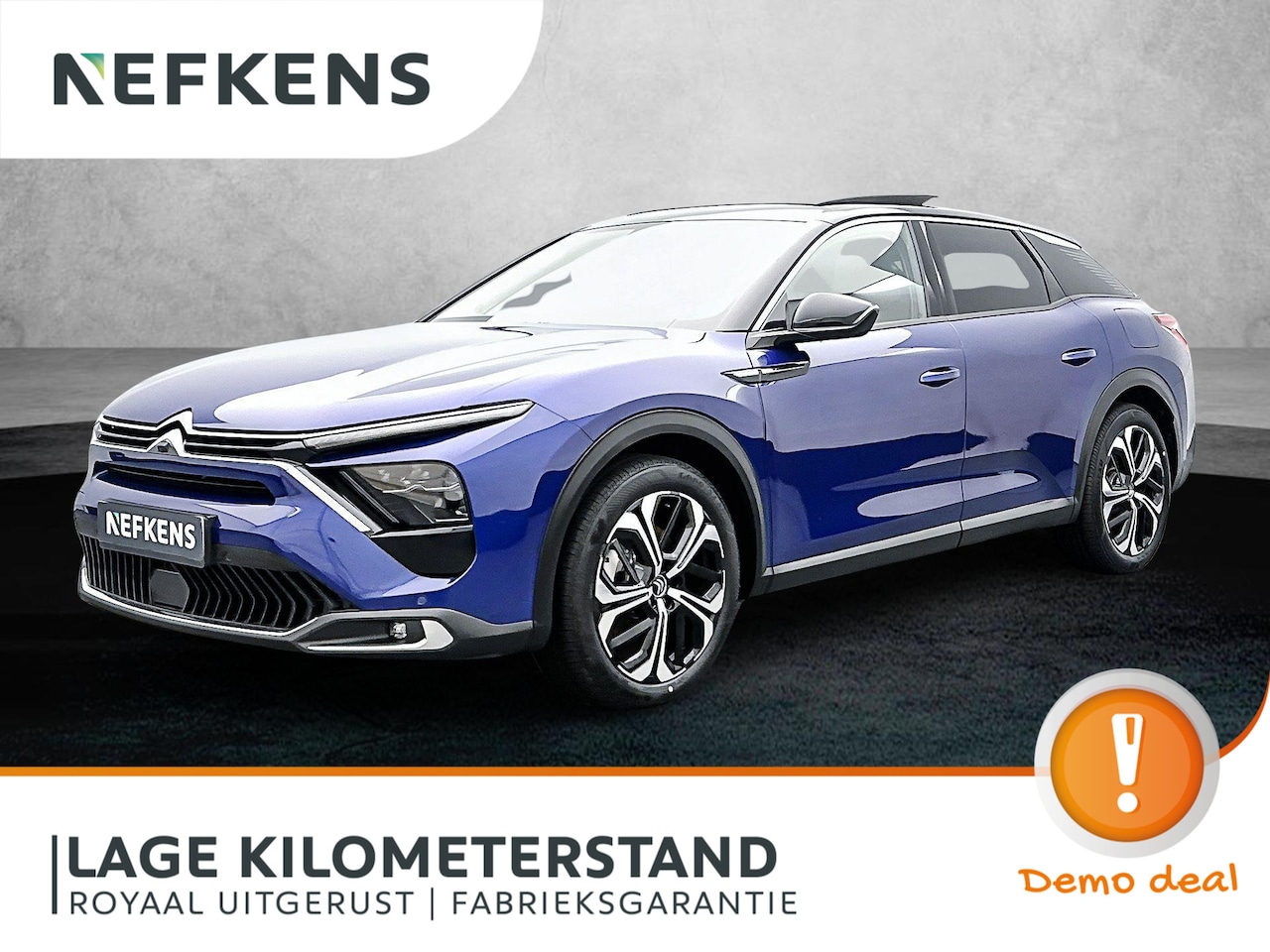 Citroën C5 X - Shine 1.6 Plug-in HYbrid 225pk Automaat | DEMO | Navigatie | Schuif/-kanteldak | Achteruit - AutoWereld.nl