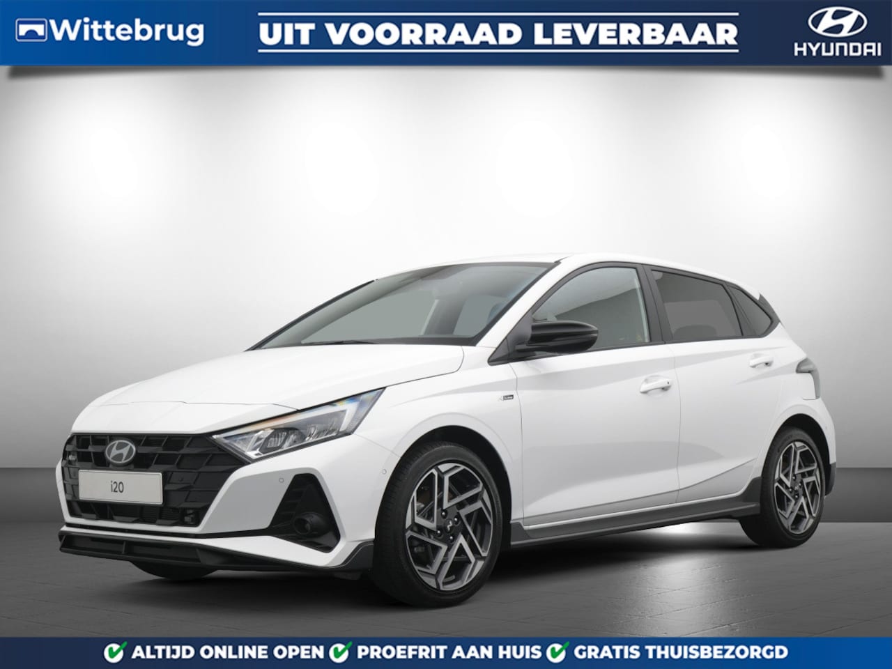 Hyundai i20 - 1.0 T-GDI N Line Sportief, Climate Control, Navigatie en Stoelverwarming Uit voorraad leve - AutoWereld.nl