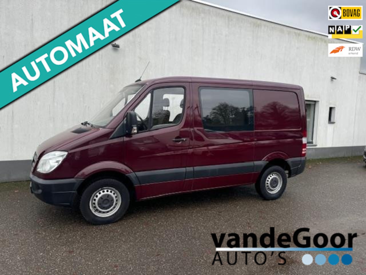 Mercedes-Benz Sprinter - 210 2.2 CDI 325 HD 210 2.2 CDI 325 HD, '12, aut., 128000 km in een keurige staat ! - AutoWereld.nl