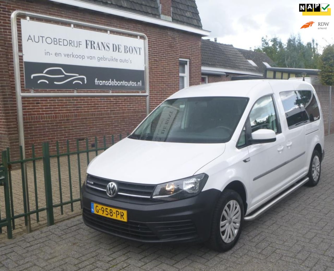 Volkswagen Caddy Maxi - 1.4 TGI Trendline 5p AARDGAS CNG ROLSTOEL AUTO € 9150 EX BTW - AutoWereld.nl