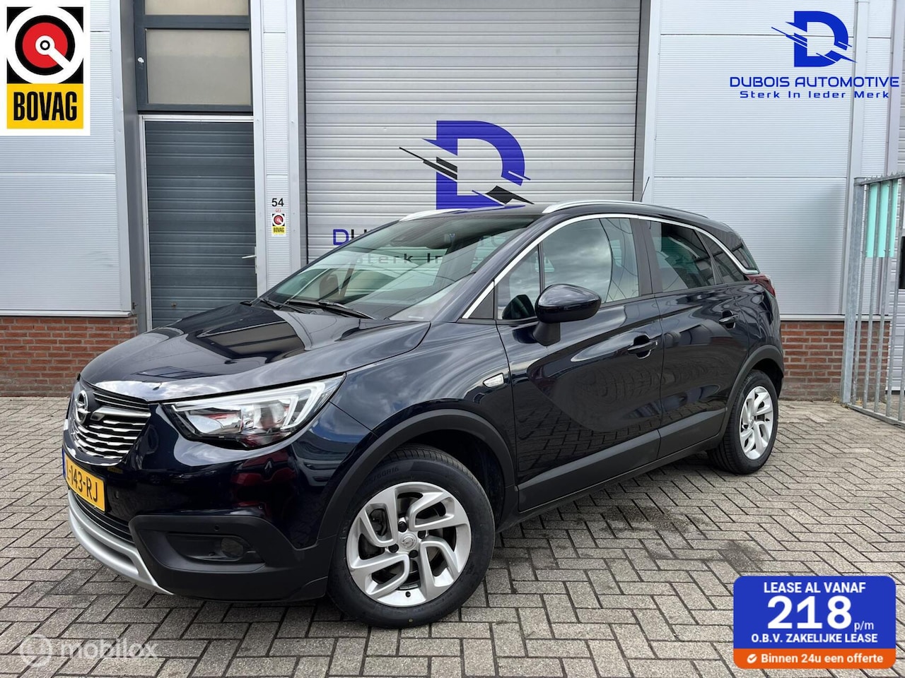 Opel Crossland X - 1.2 Turbo Innovation|CAMERA|NAVI|CARPLY|PDC - AutoWereld.nl
