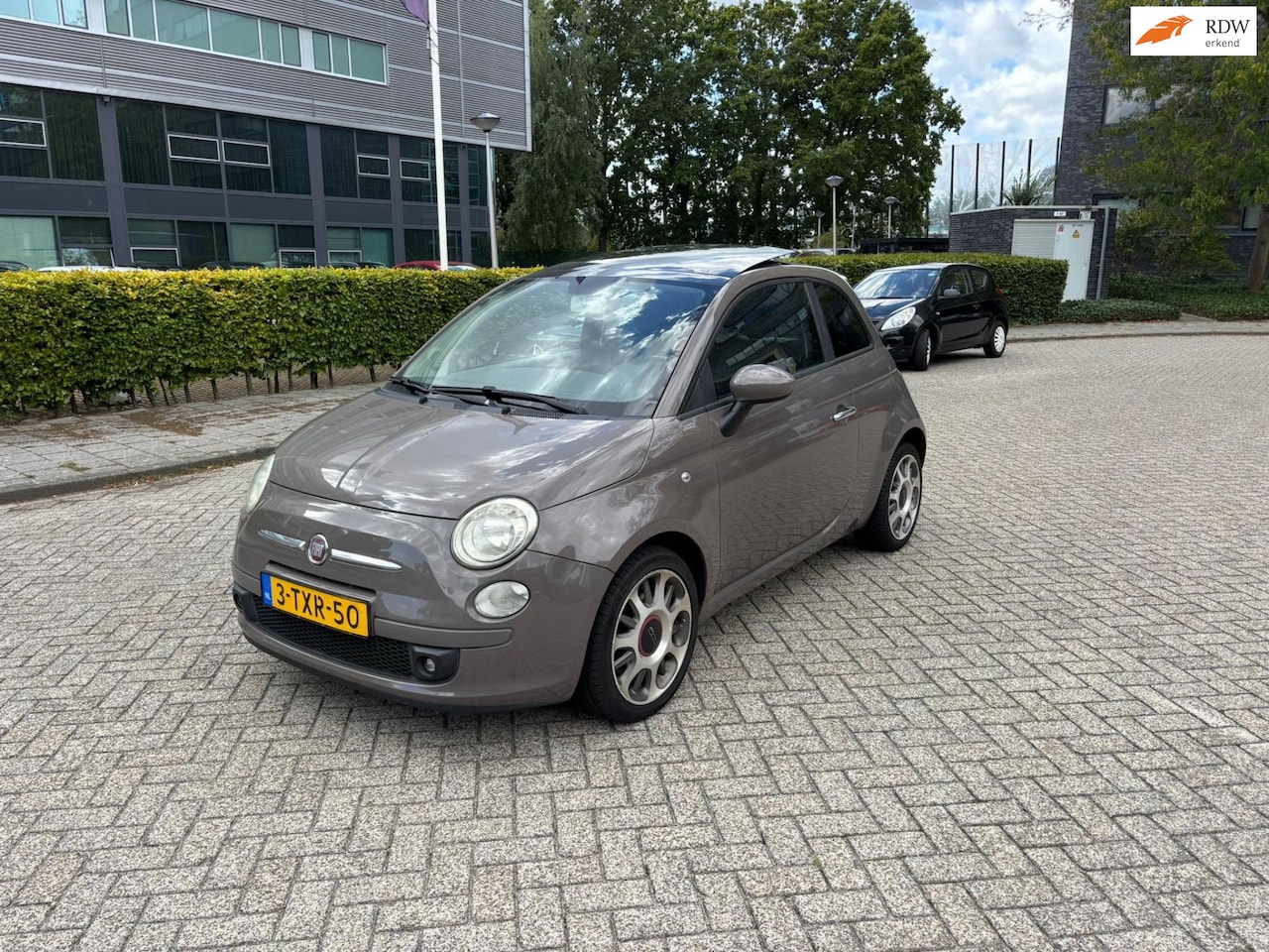Fiat 500 - 1.4-16V Pop panoramadak leer - AutoWereld.nl