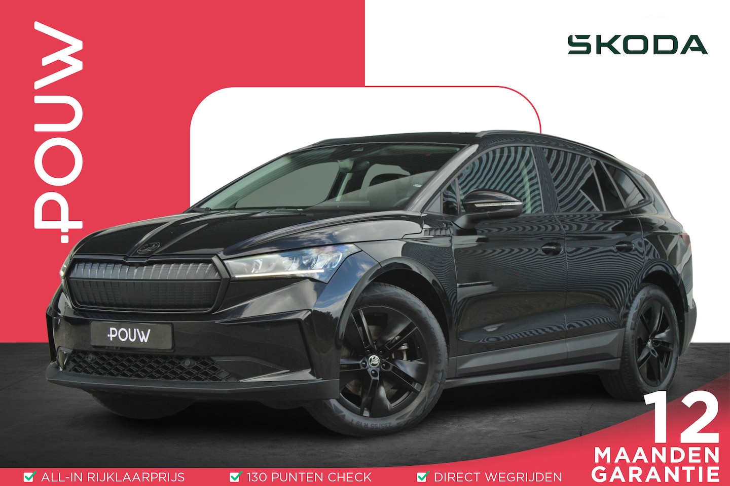 Skoda Enyaq iV - 60 180pk | Keyless Entry | Stoelverwarming | Zwarte Velgen/ Logo | Camera Achter - AutoWereld.nl