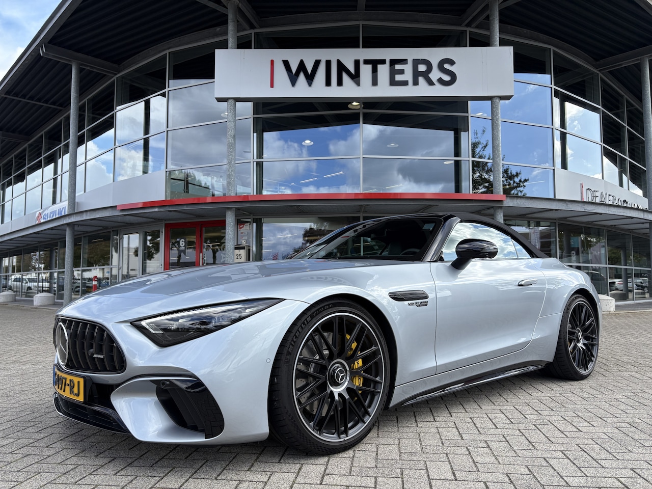 Mercedes-Benz SL-klasse Roadster - AMG 63 4MATIC+ | 21" 10 dubbelspaaks AMG wielen | Massage stoelen | AMG Nightpakket II | - AutoWereld.nl