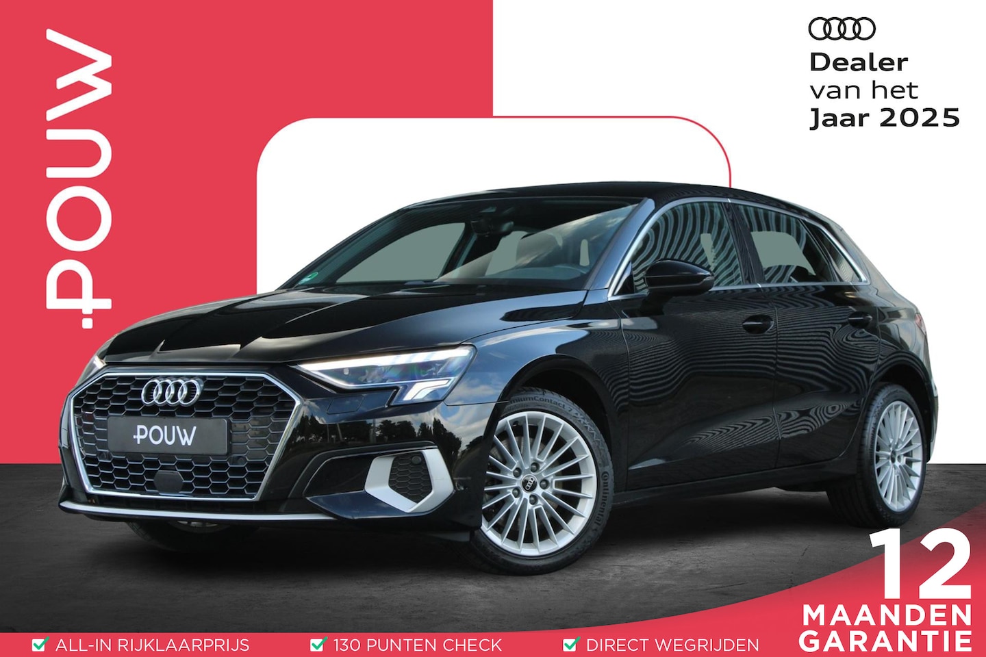 Audi A3 Sportback - 30 TFSI 110pk S-tronic Business Edition | Trekhaak Afneembaar | Navigatie - AutoWereld.nl