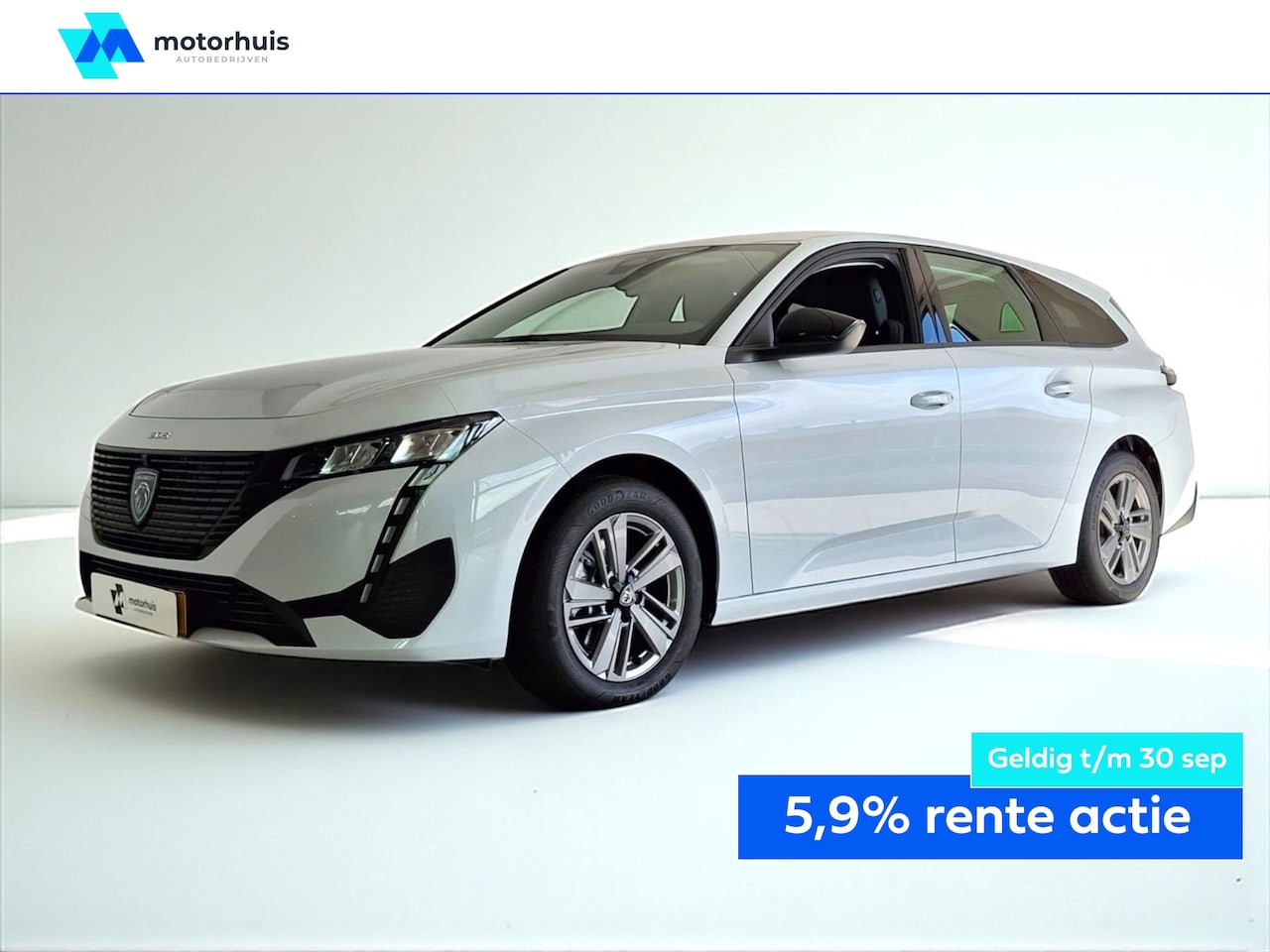 Peugeot 308 SW - 1.2 Hybrid 145pk e-DCS6 Active Pack Business LED NAVI STOELV - AutoWereld.nl