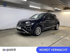 Volkswagen T-Roc - 1.5 TSI Style 150 PK DSG | Trekhaak afneembaar | Navigatie | Stoel verwarming en massage |