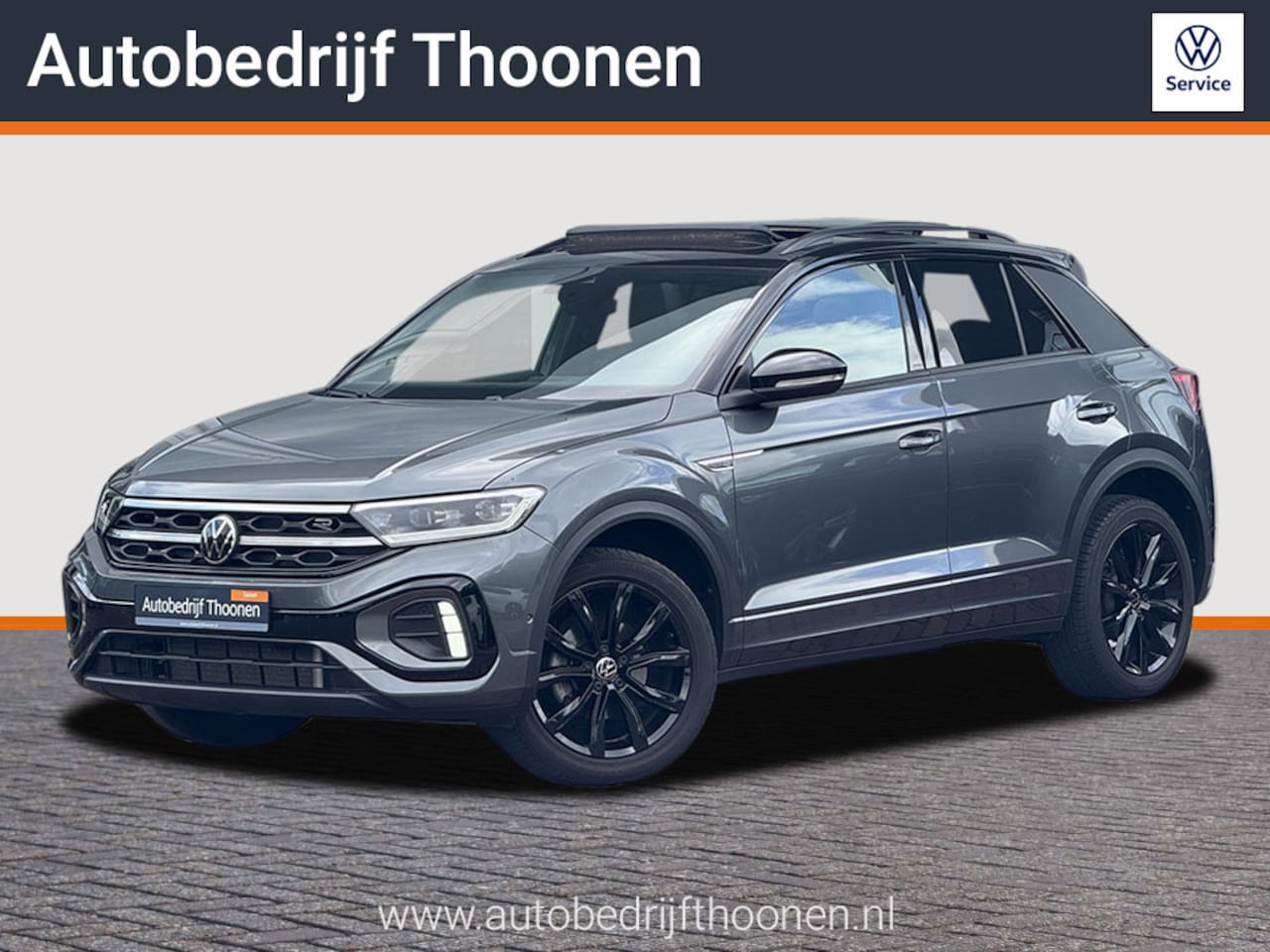 Volkswagen T-Roc - 1.5 TSI R-Line | IQ | Leer | Memory | Trekhaak | Pano - AutoWereld.nl