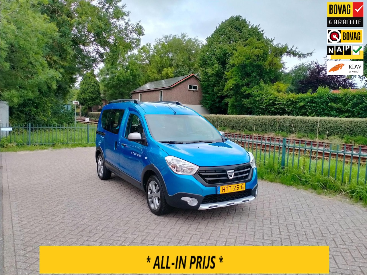 Dacia Dokker - 1.2 TCe S&S Stepway airco cruise navi nieuwe ketting ALLINPRIJS - AutoWereld.nl