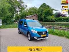 Dacia Dokker - 1.2 TCe S&S Stepway airco cruise navi nieuwe ketting ALLINPRIJS