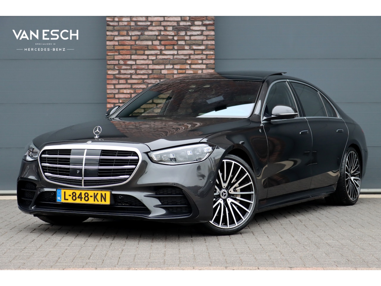 Mercedes-Benz S-klasse - 400d 4MATIC Lang AMG Line Aut9 | Airmatic | Achterasbesturing | Distronic+ | Memory | Stoe - AutoWereld.nl