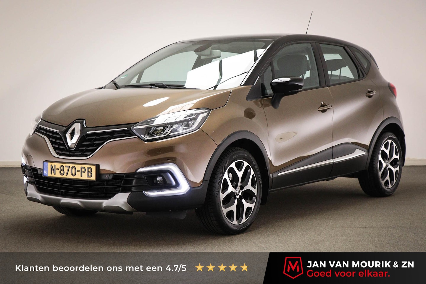 Renault Captur - 1.2 TCe Bose | PANORAMADAK | STOELVERWARMING |  LED | DAB | CAMERA - AutoWereld.nl