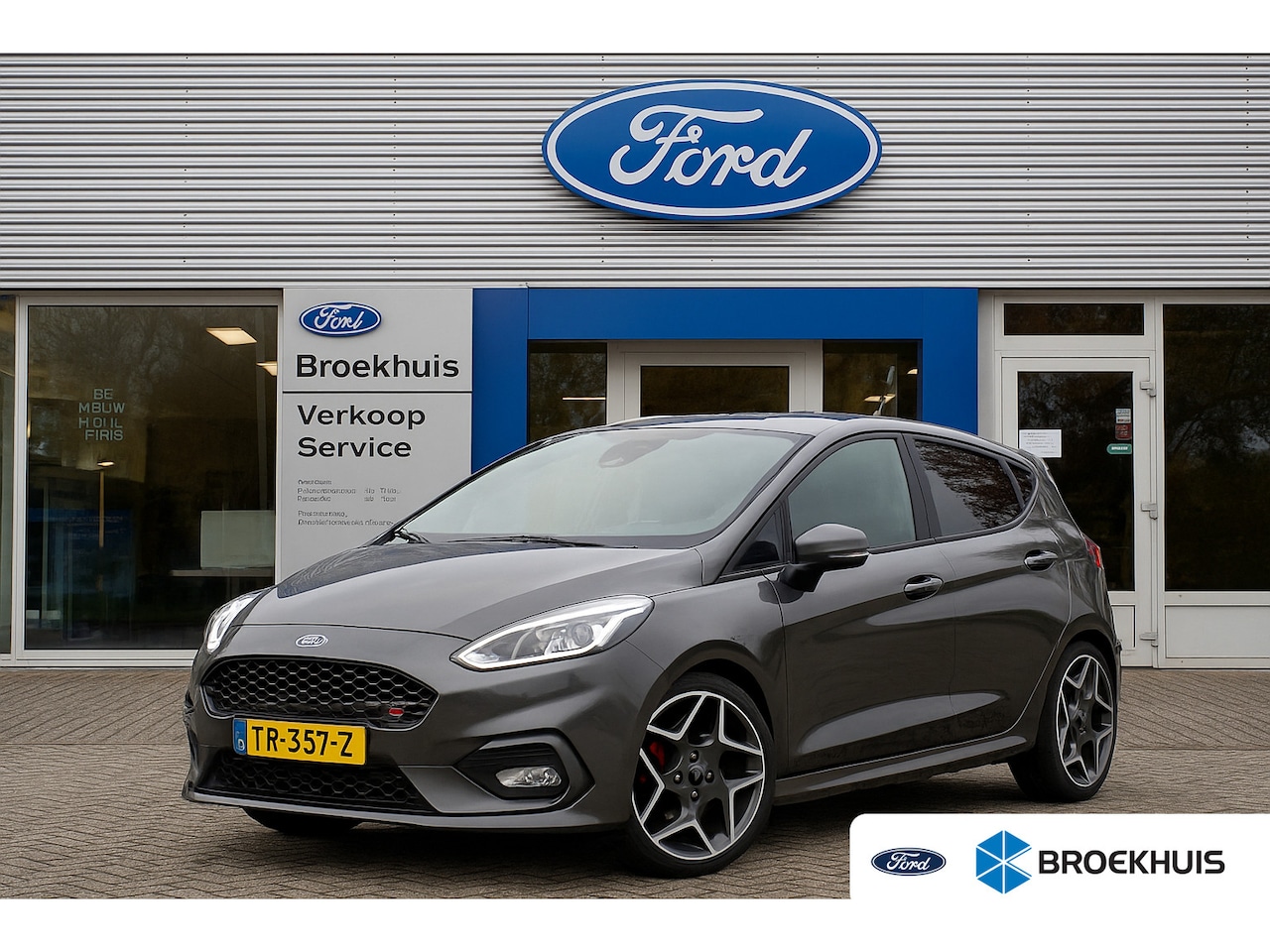 Ford Fiesta - 1.5EB ST-3 | NL-AUTO! | CAMERA | DEALER OH! | LEDER | WINTERPACK | DODE HOEK | PARK SENS | - AutoWereld.nl