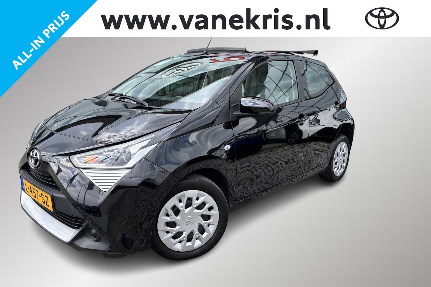 Toyota Aygo - 1.0 VVT-i x-play cabrio AppleCarPlay/Android - AutoWereld.nl