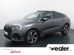Audi Q3 Sportback - 45 TFSI e S Edition | 245 PK | SoH 89% | Trekhaak | Panoramadak | 360 Graden camera's | LM