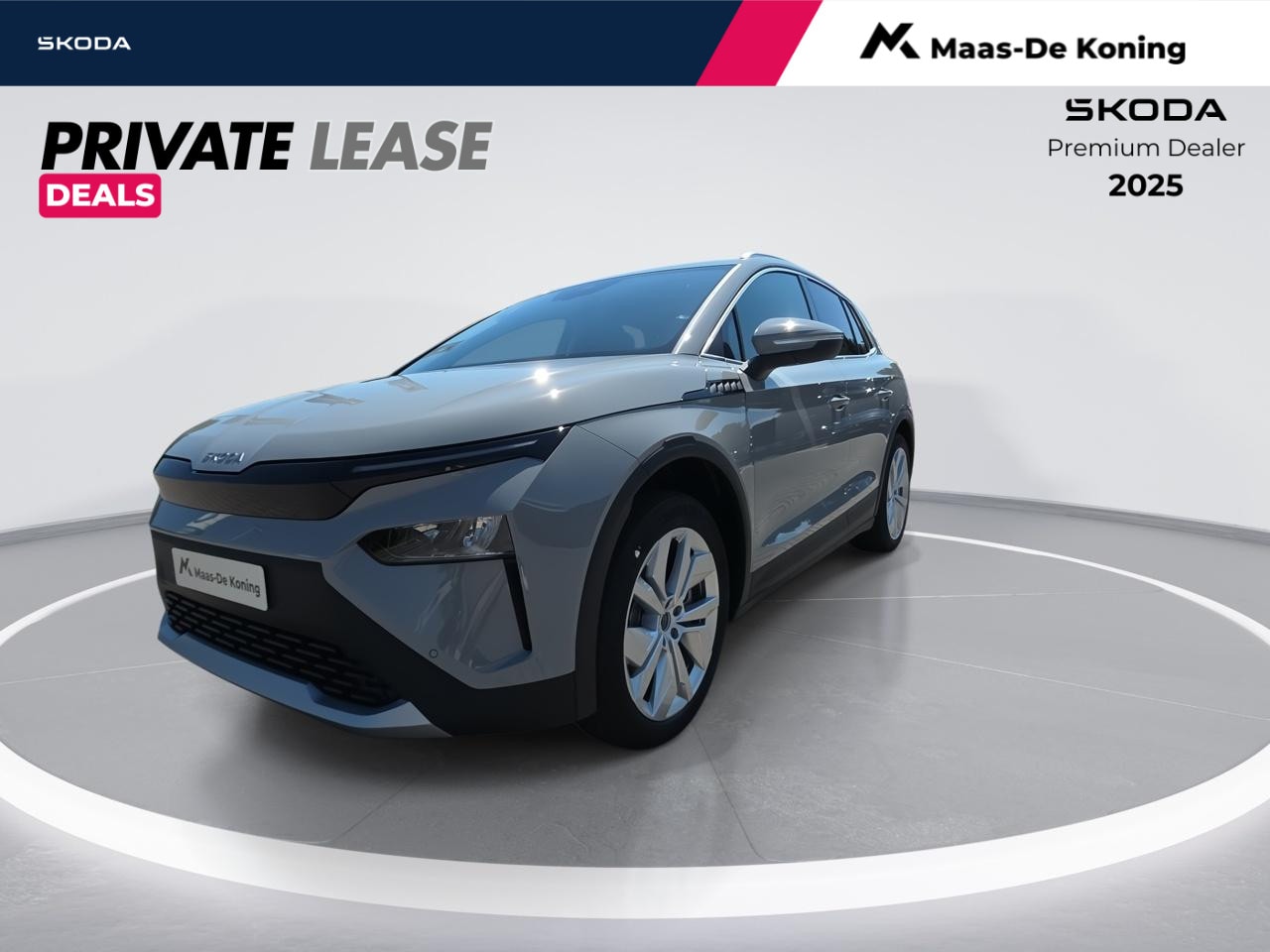 Skoda Elroq - Business Edition Tour Elektromotor 210 kW / 286 PK | Steel Grey | 20'' Vega Velgen | Trekh - AutoWereld.nl
