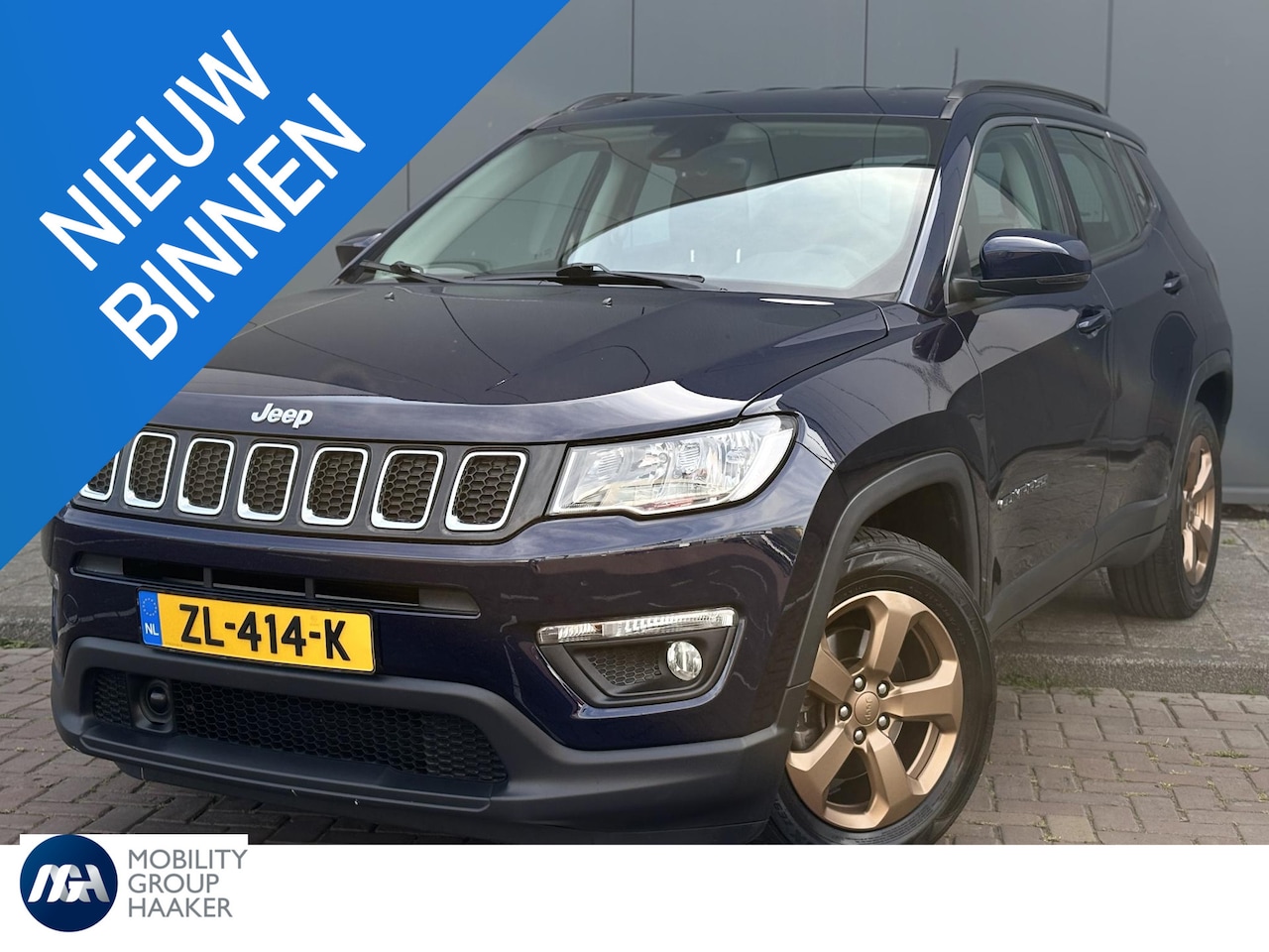 Jeep Compass - 1.4 MultiAir Longitude Airco | Achteruitrijcamera | Navigatie | Dealeronderhouden | Apple - AutoWereld.nl