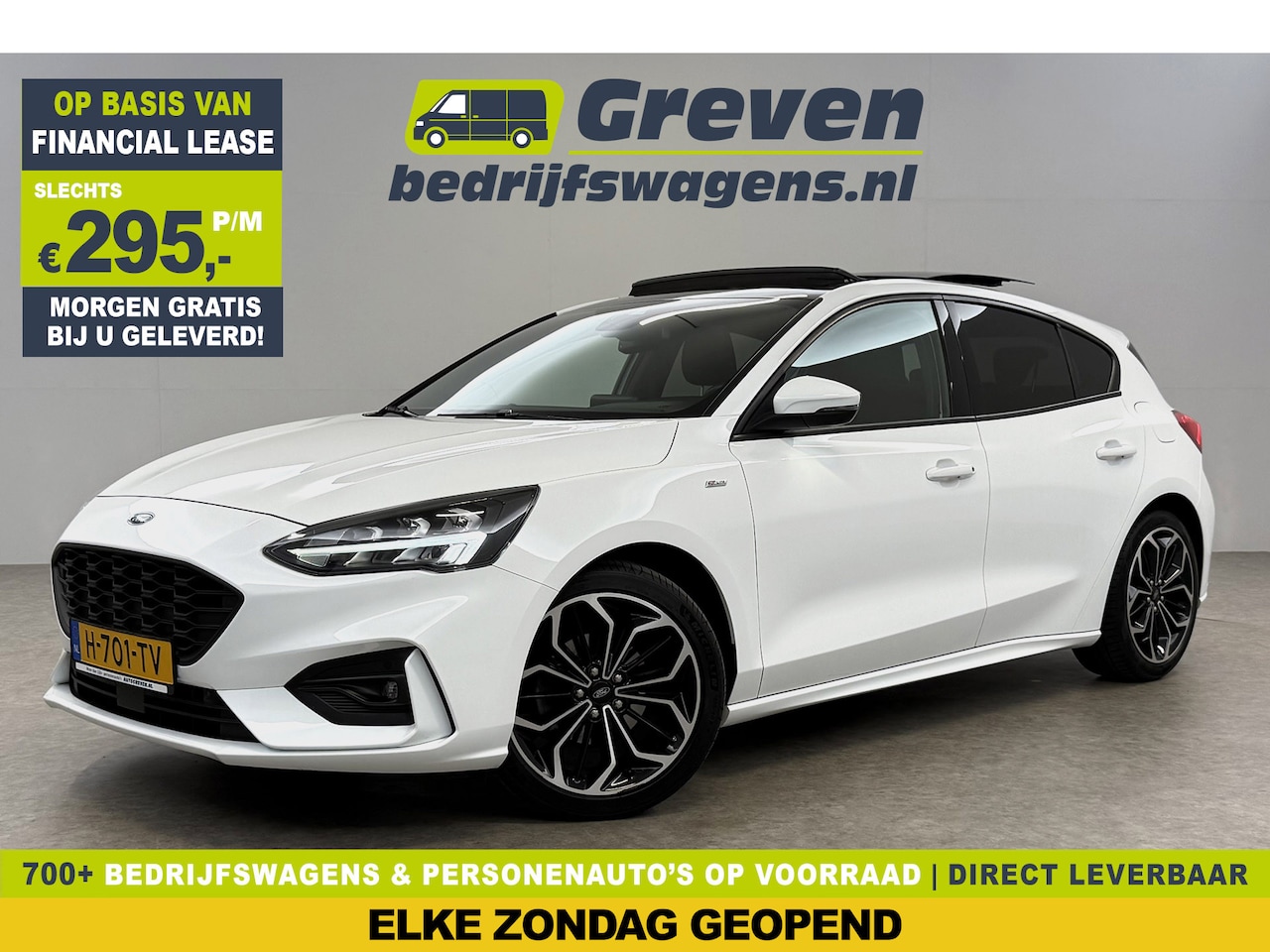 Ford Focus - 1.0 EcoBoost ST Line | Panoramadak | Bang&Olufson | LED | Carplay | Navigatie | Cruise | P - AutoWereld.nl