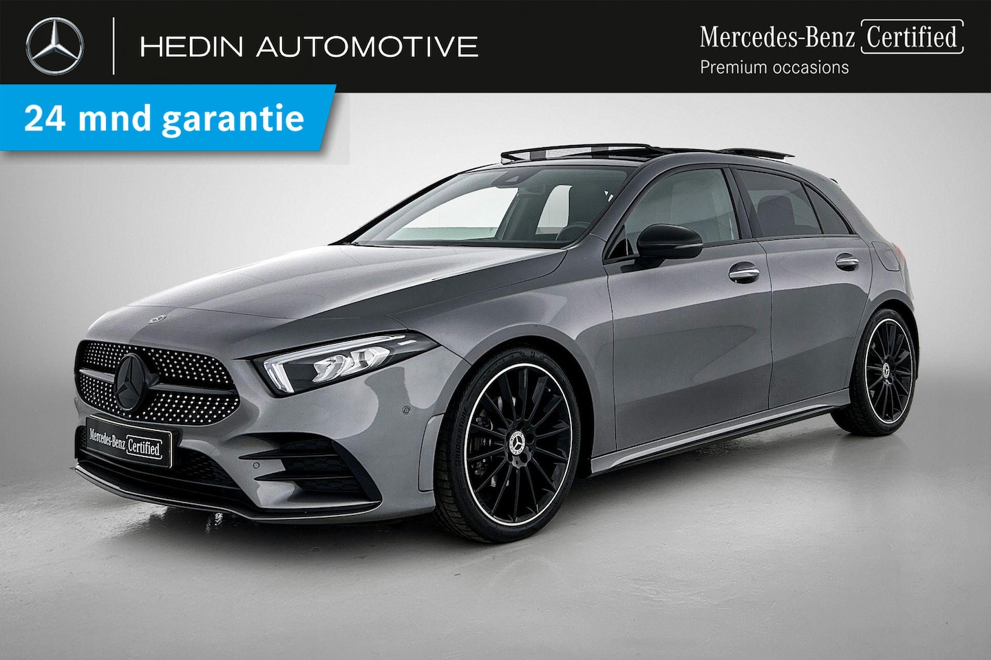 Mercedes-Benz A-klasse - A 200 Automaat Business Solution AMG | Premium Pakket | Nightpakket | Panoramadak | LED | - AutoWereld.nl