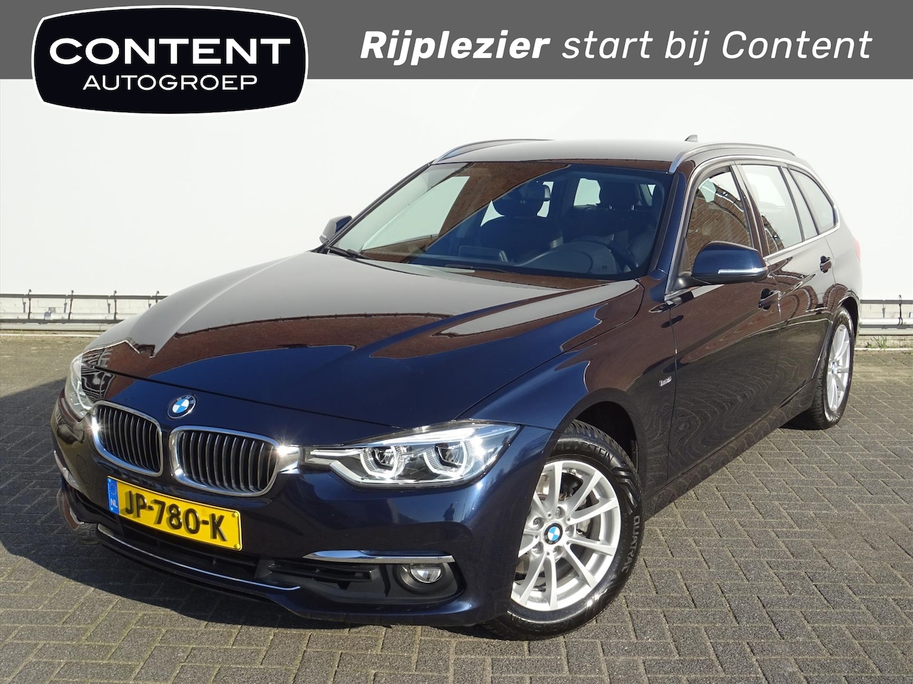 BMW 3-serie Touring - (f31) 318i Luxury Executive |Leder |Navi |Trekhaak - AutoWereld.nl