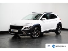 Hyundai Kona - 1.6 GDI HEV Fashion Design Sky 140pk | Schuif-/Kanteldak | Vol-Leder | Stoelverwarming | C