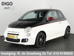 Fiat 500 - 1.2 Sport BiColore Automaat | Airco | Lichtmetalen velgen | Privacy Glass |