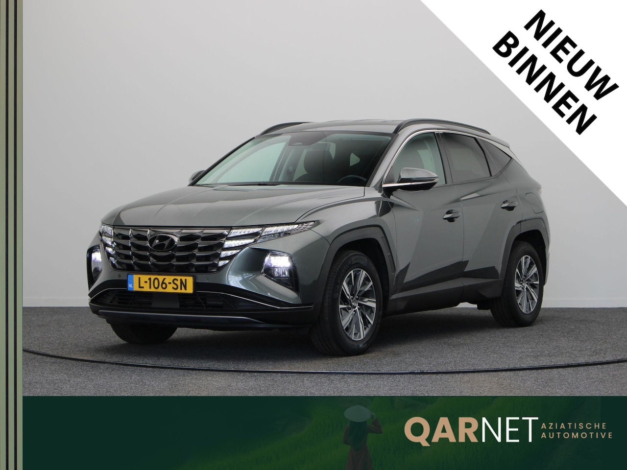 Hyundai Tucson - 1.6 T-GDI HEV Comfort Smart | Stoel en Stuurverwarming | Elektrische Achterklep | Apple Ca - AutoWereld.nl