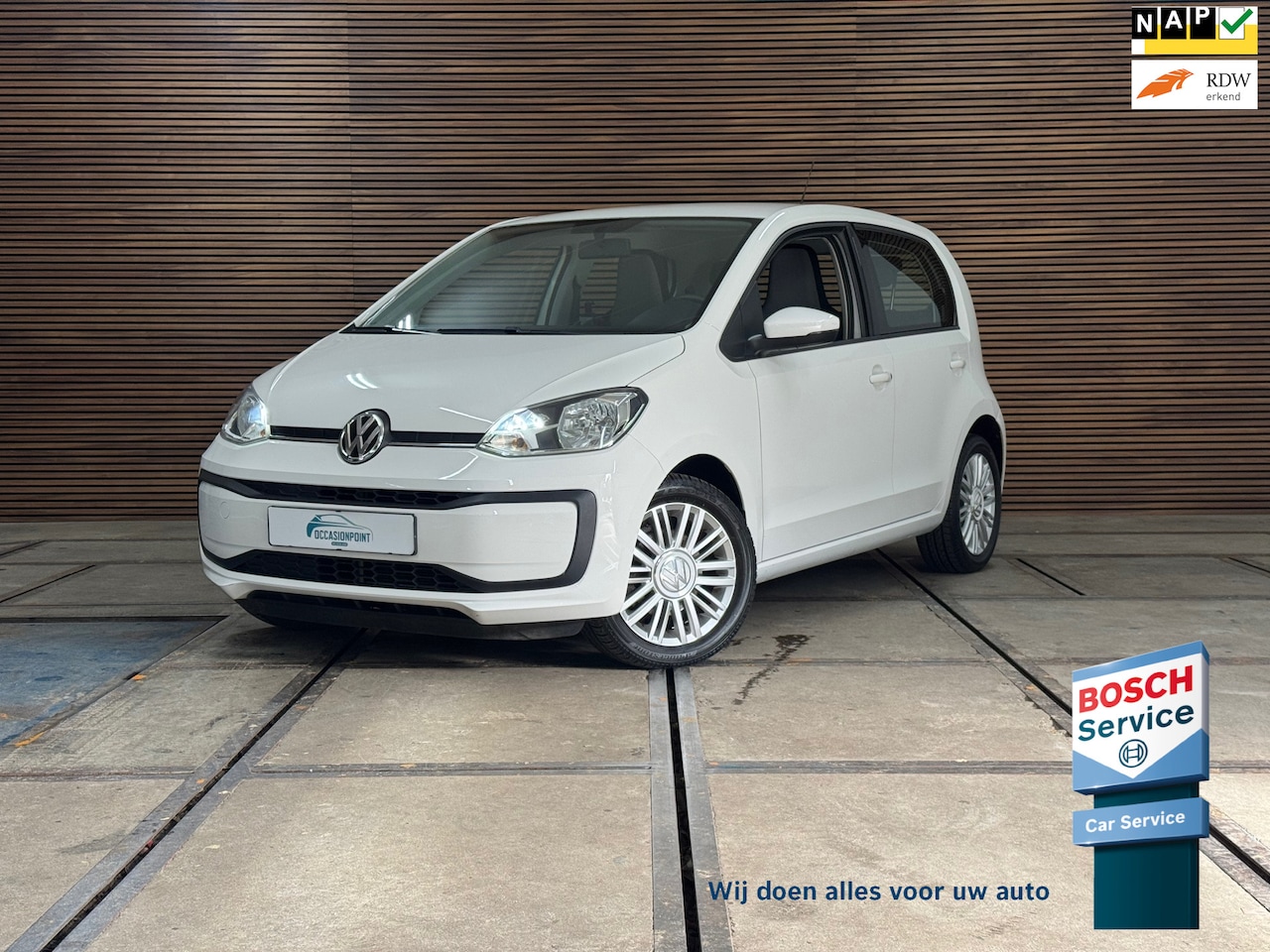 Volkswagen Up! - 1.0 BMT move up! 5 deurs Automaat | LED | 15' inch | Airco - AutoWereld.nl