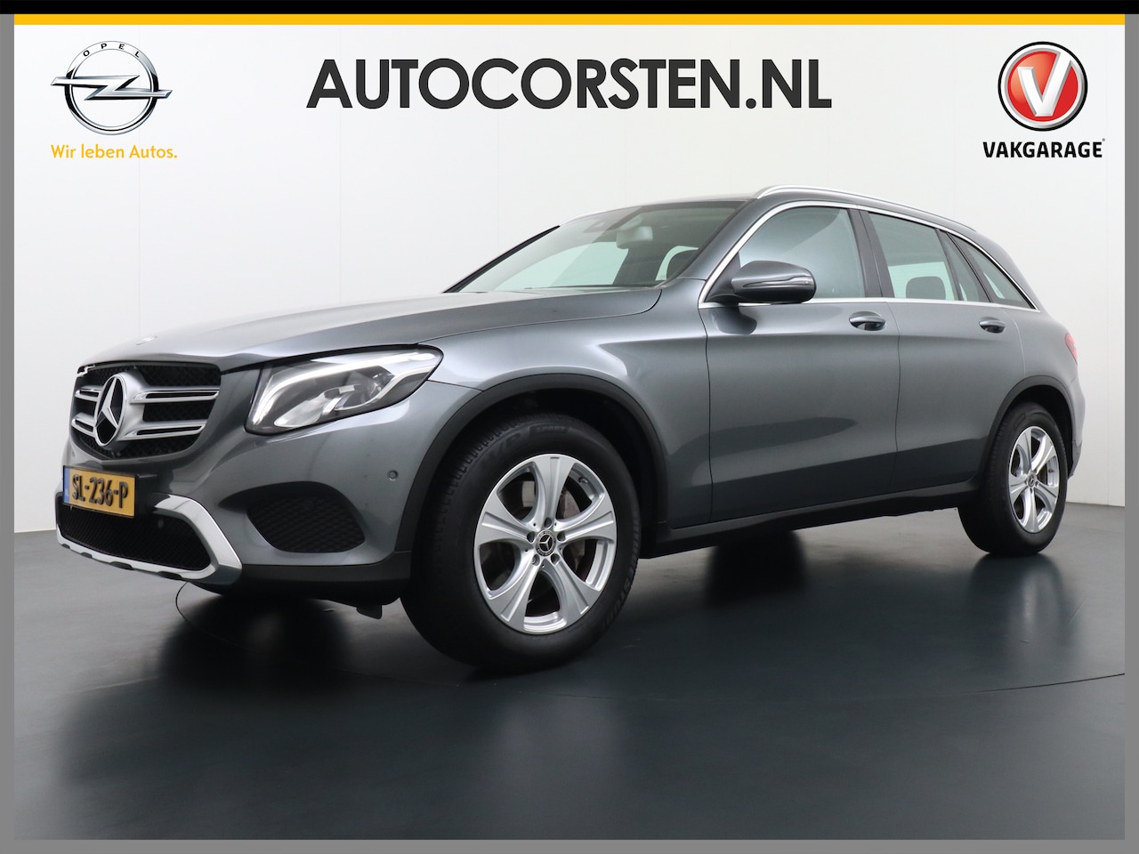 Mercedes-Benz GLC-klasse - 250 4MATIC Automaat Leder Trekhaak Navi Ecc Premium Plus Stoelverwarming EASY PACK-achterk - AutoWereld.nl