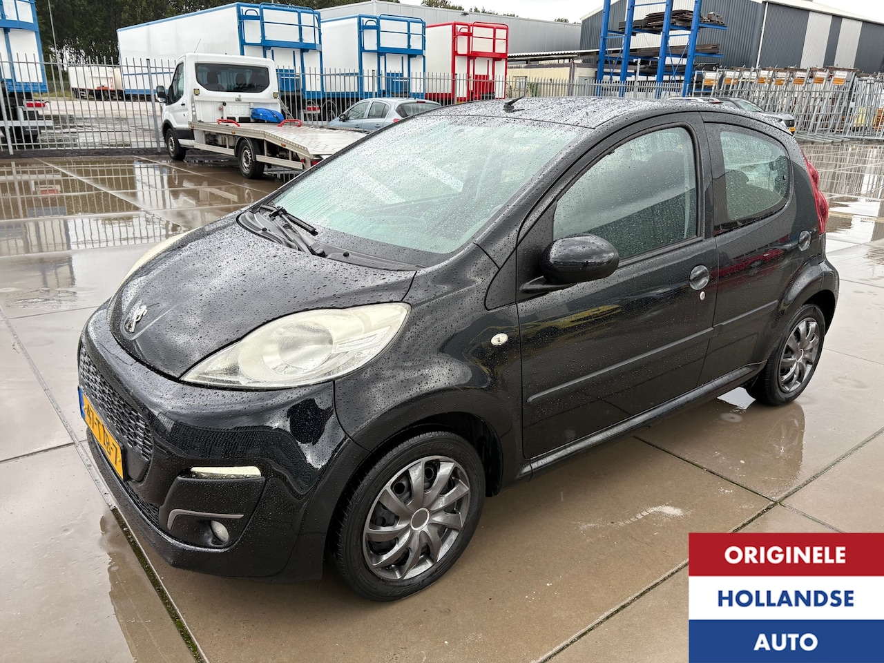 Peugeot 107 - 1.0 Active Automaat Zwart Airco Aux Led 2013 F1 - AutoWereld.nl
