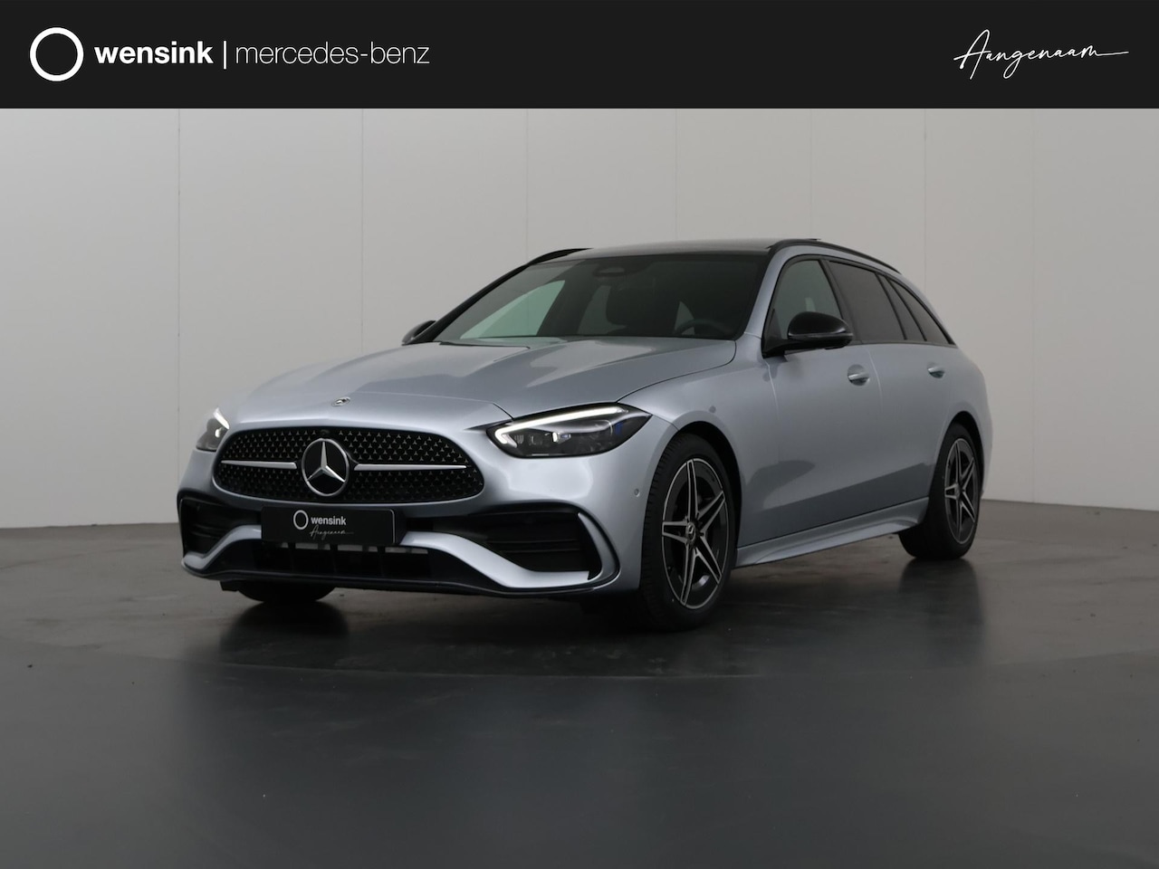 Mercedes-Benz C-klasse Estate - 180 Business Solution AMG | Panoramadak | Night pakket | Memory stoelen | Keyless | Digita - AutoWereld.nl