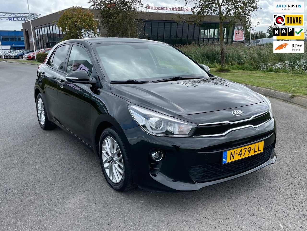 Kia Rio - 1.2 CVVT DynamicLine 1.2 CVVT DynamicLine, Cam, Stoel-/stuurverw, Navi, Pdc, Cruise/Climate, Carplay, Volledig - AutoWereld.nl