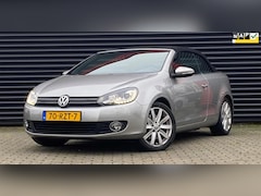Volkswagen Golf Cabriolet - 1.4 TSI Cabriolet | Airconditioning | Lederen bekleding |Cruise control | Navigatie | 17''