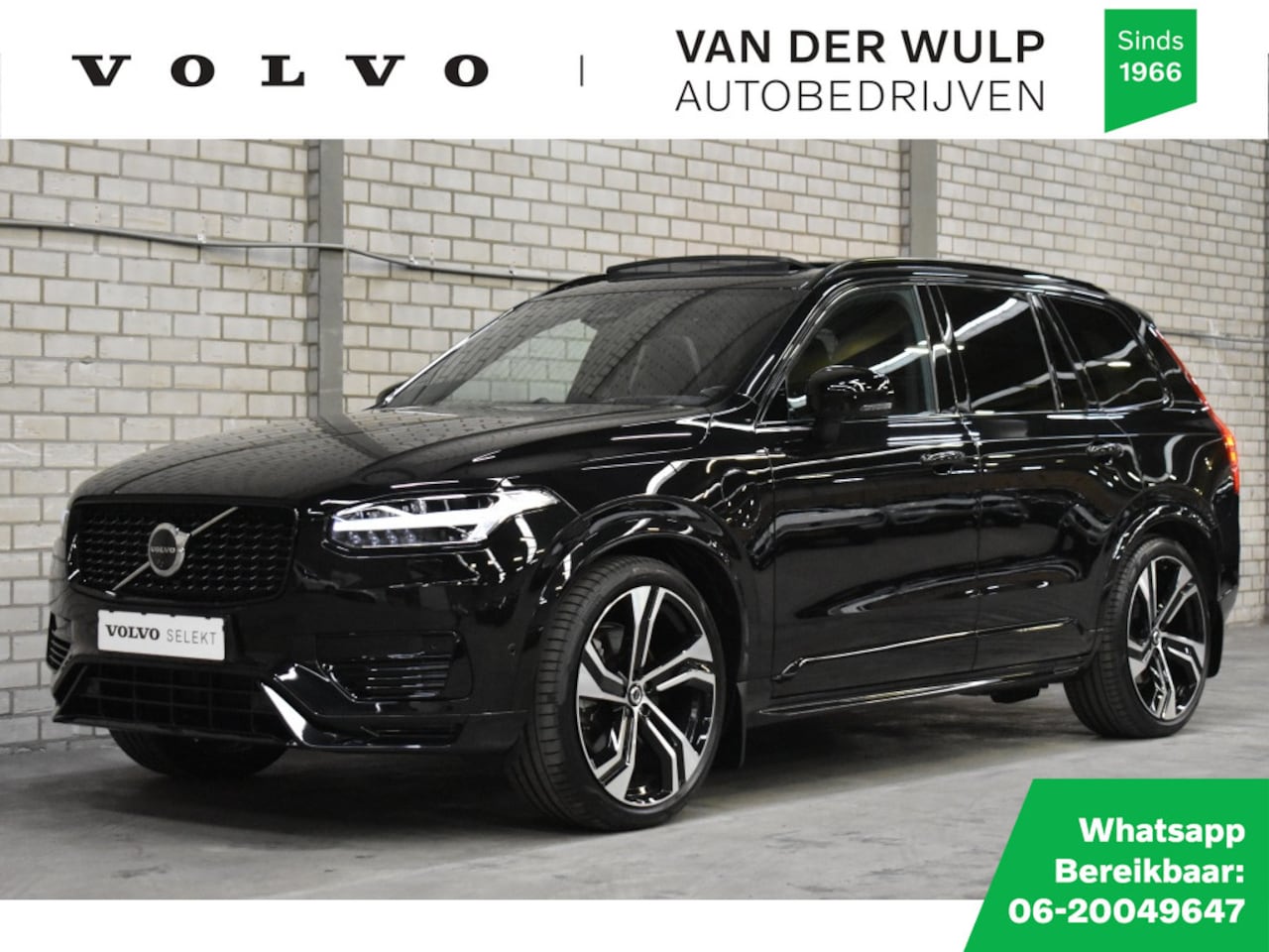 Volvo XC90 - T8 455PK AWD Ultra Dark | Trekhaak | Luchtvering | Bowers & Wilk - AutoWereld.nl