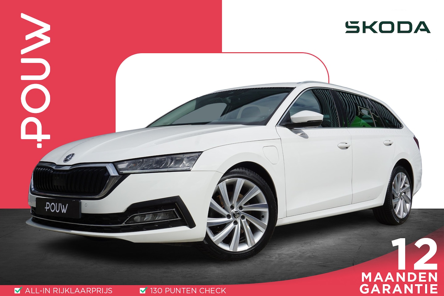 Skoda Octavia Combi - 1.4 TSI 204pk iV PHEV Business Edition Plus | Memory Stoelen | Apple CarPlay / Android Aut - AutoWereld.nl