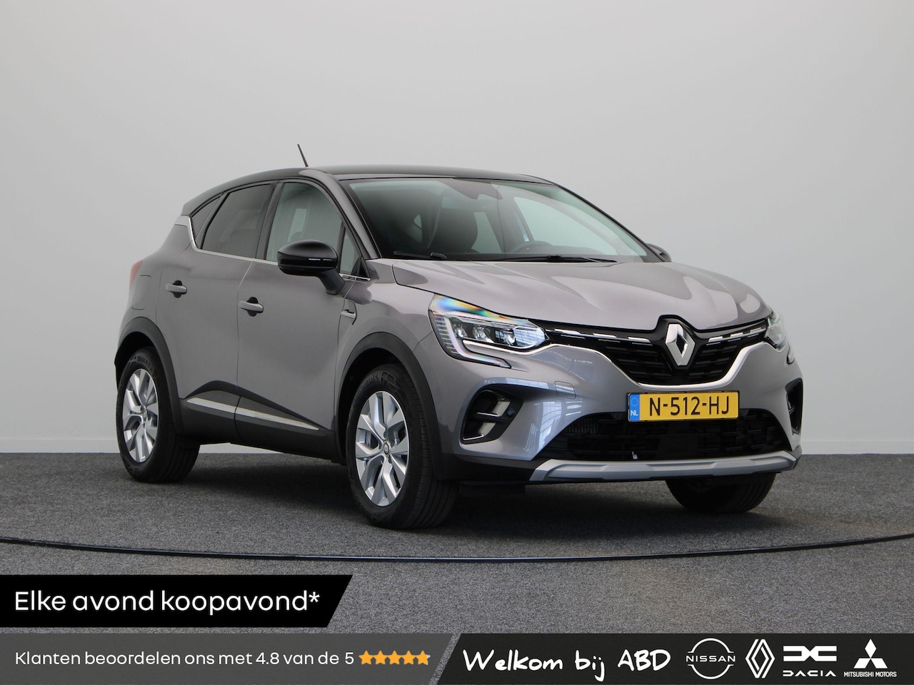 Renault Captur - TCe 140pk Intens | Elektronisch geregelde airco | 17" lichtmetalen velgen | Parkeersensore - AutoWereld.nl