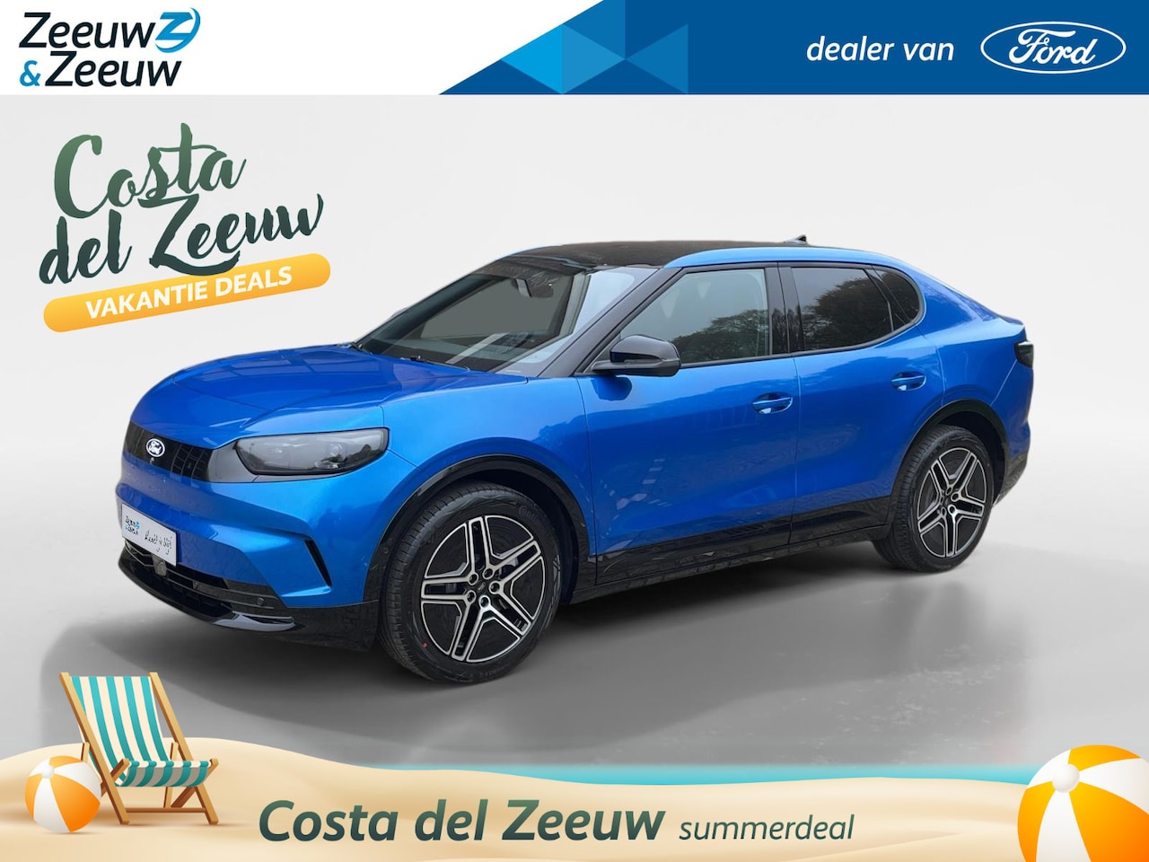 Ford Capri - Premium Extended Range RWD 77 kWh | Nieuw te bestellen | €1500,- korting | Driver Assistan - AutoWereld.nl
