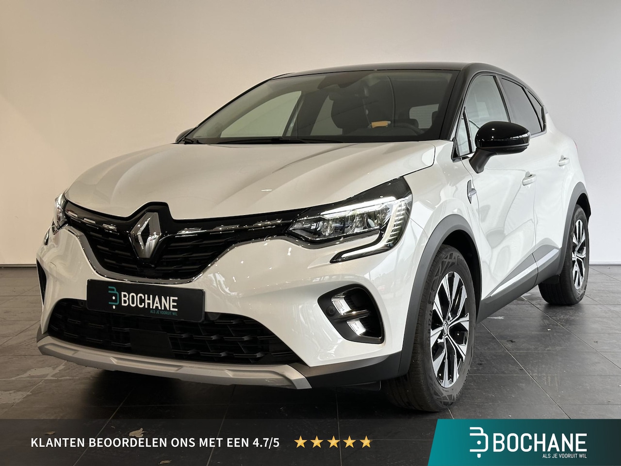 Renault Captur - 1.6 E-Tech Hybrid 145 Intens NAVIGATIE | ACHTERUITRIJCAMERA | PARKEERSENSOREN ACHTER - AutoWereld.nl