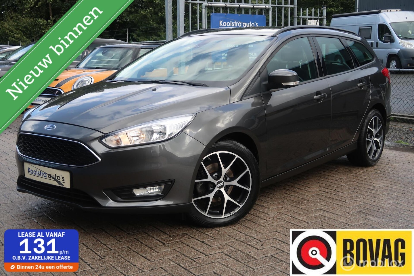 Ford Focus Wagon - 1.0EcoBoost NAVI,CRUISECONTROL,STOELVERWARM - AutoWereld.nl
